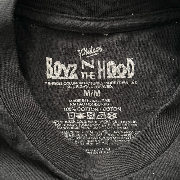 Boys N The Hood Black Graphic Tee - Picture 2 of 2